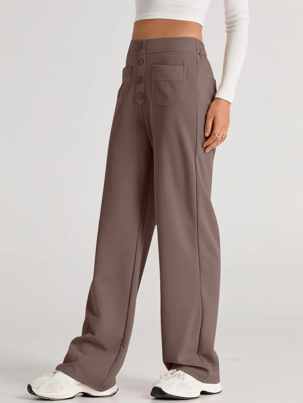 High Waist Wide Leg Pants (28)