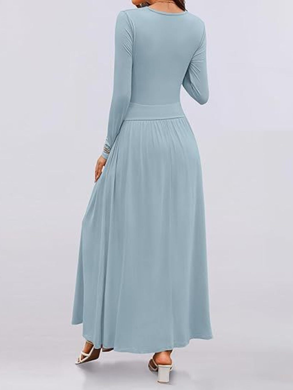 Long Sleeve Maxi Dress Pockets (20)