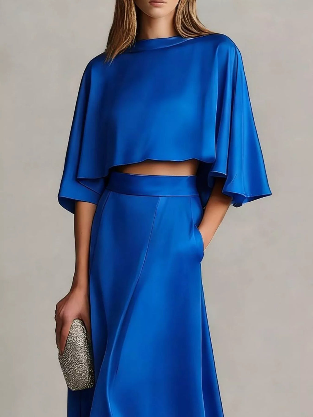 Full Size Satin Crop Top Maxi Skirt Two-piece Set Plus (11)