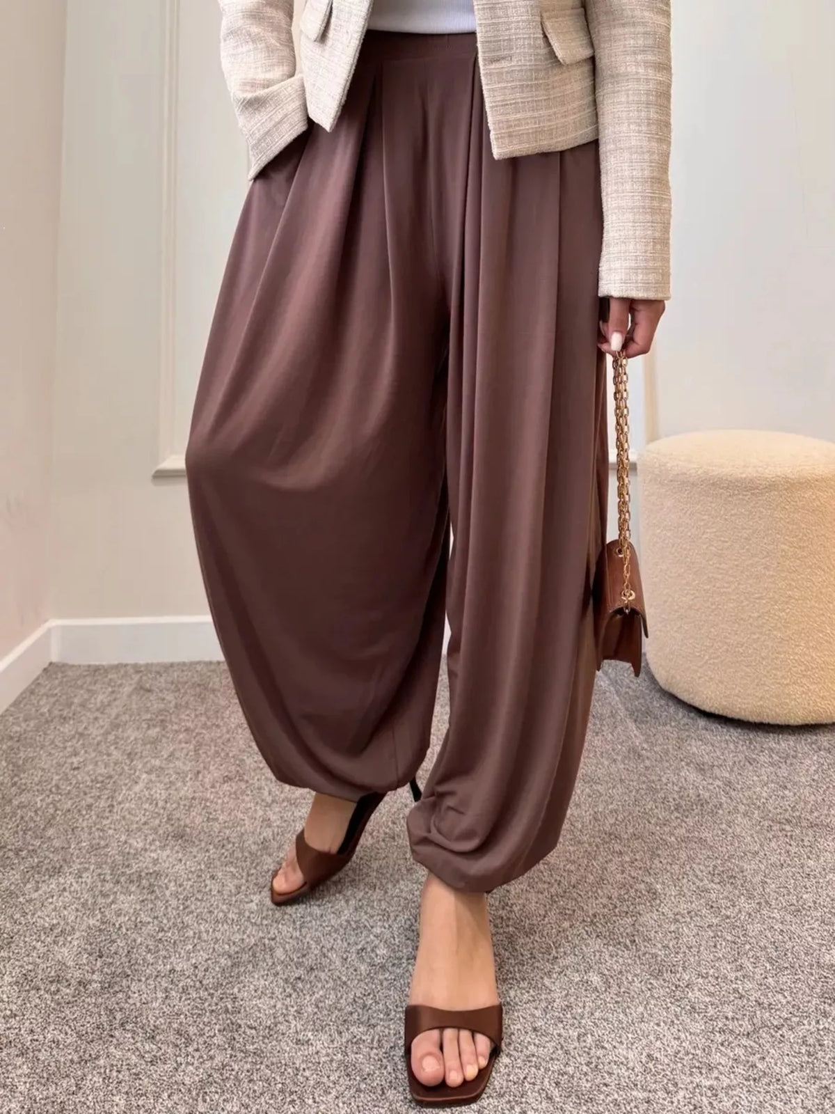 High-waisted Wide-leg Pants (11)