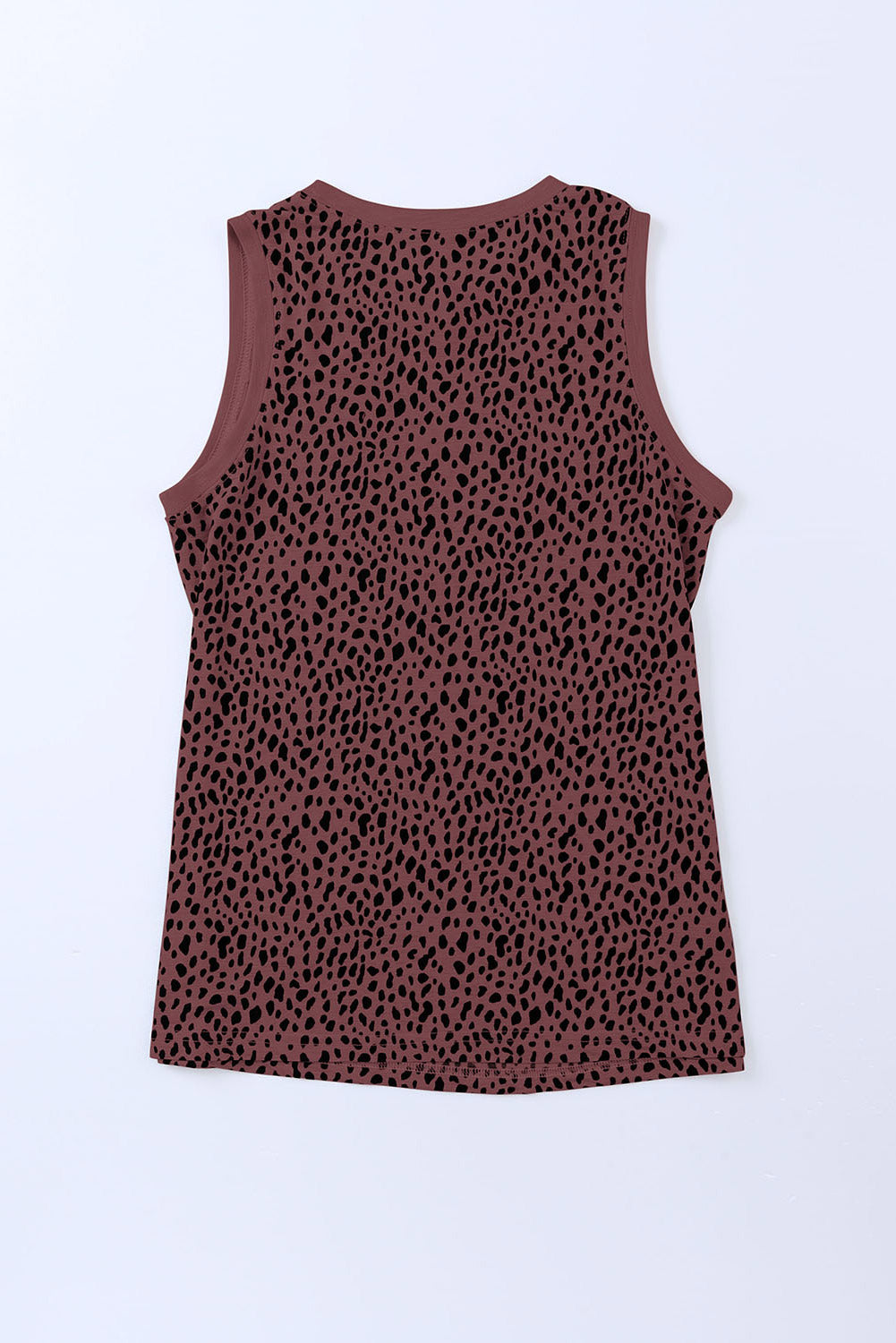 Printed Round Neck Tank Top (6)
