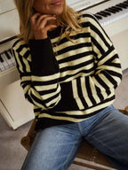 Striped Crew Neck Sweater (6)