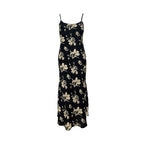 Printed Suspender Fishtail Midi Dress photo 2