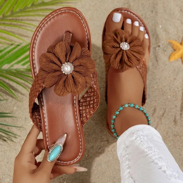 Toe Post Flats Sandals (5)