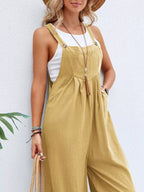 Full Size Casual Wide-leg Overalls Pockets Plus (8)