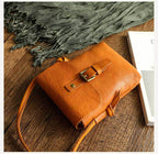 Genuine Leather Vertical Mini Skeleton-skin Small Bag photo 2