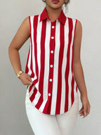 Button Up Sleeveless Shirt (14)