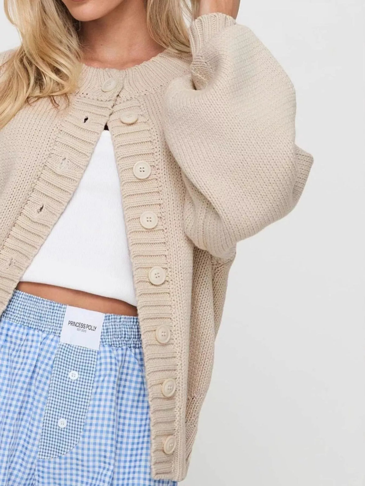 Button-down Knit Cardigan (14)