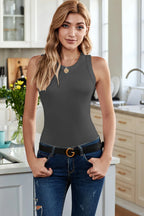 Solid Round Neck Tank (10)