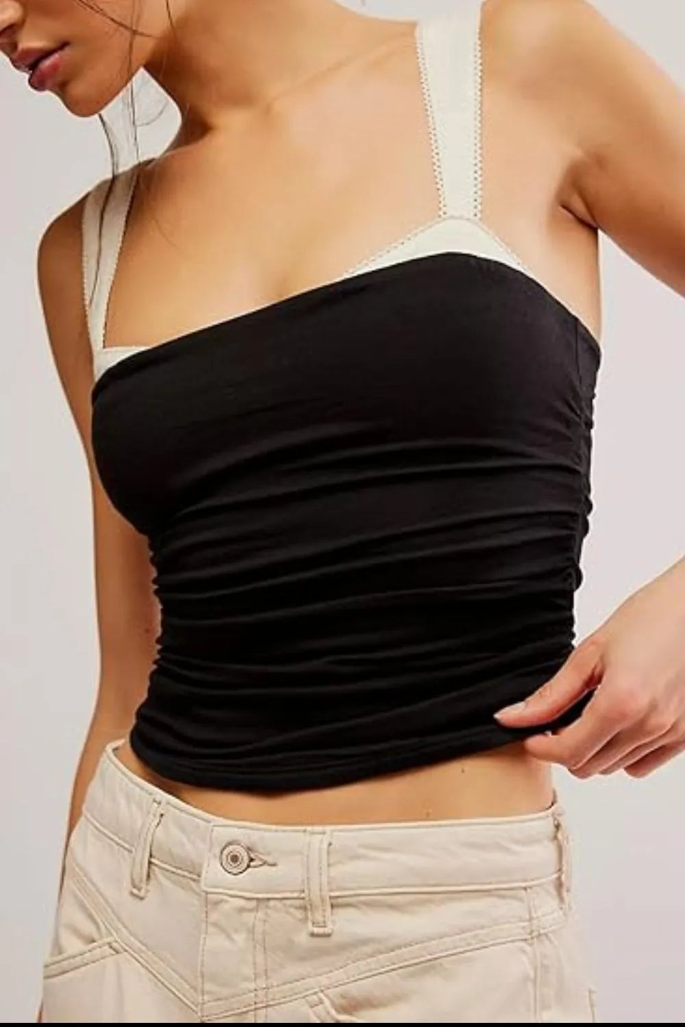 Square Neck Wide Strap Cami (2)