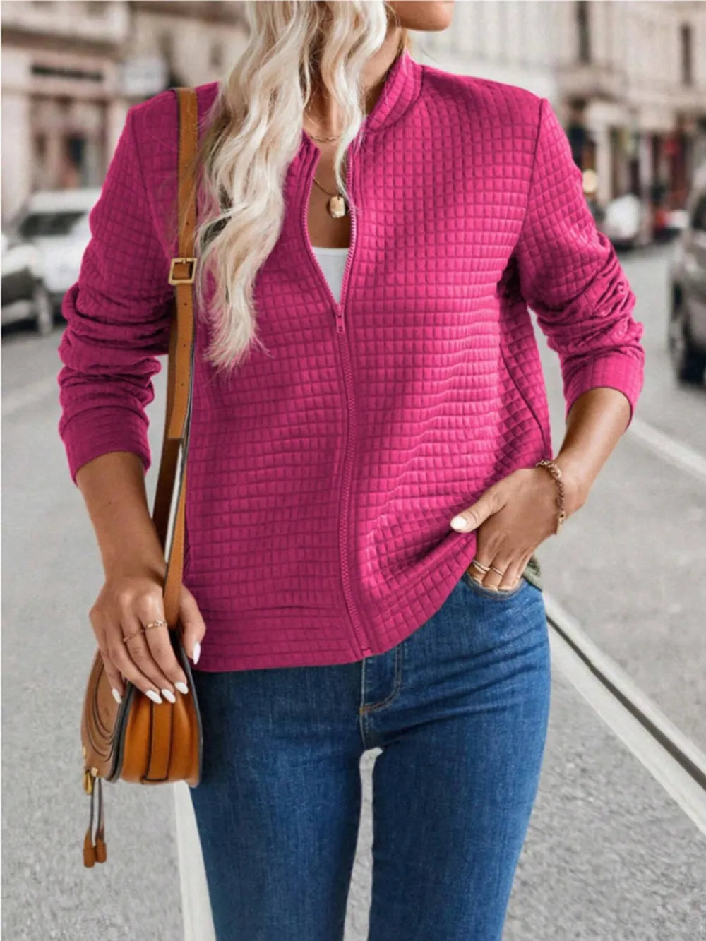 Zip Up Long Sleeve Jacket (18)