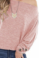 One Shoulder Long Sleeve T-shirt (5)