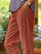 Full Size Casual Wide-leg Pants Plus (12)