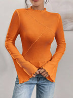 Lettuce Edge Flare Sleeve Top (20)