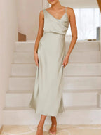 Satin Asymmetrical Midi Dress (16)