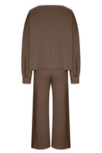 Round Neck Long Sleeve Top Pants Set (4)