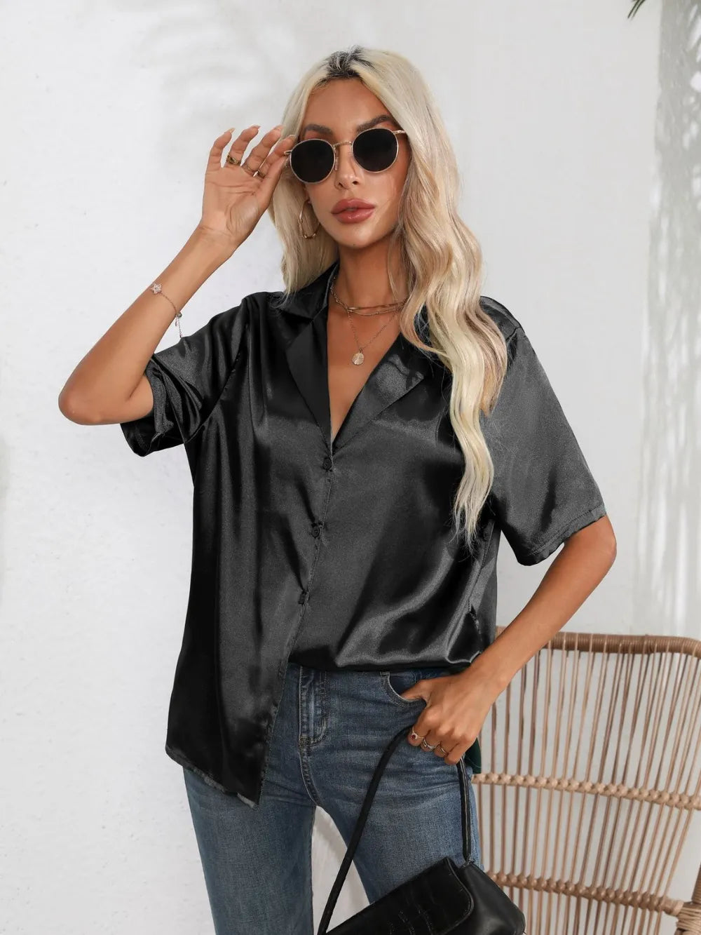 Button Down Short Sleeve Shirt (18)