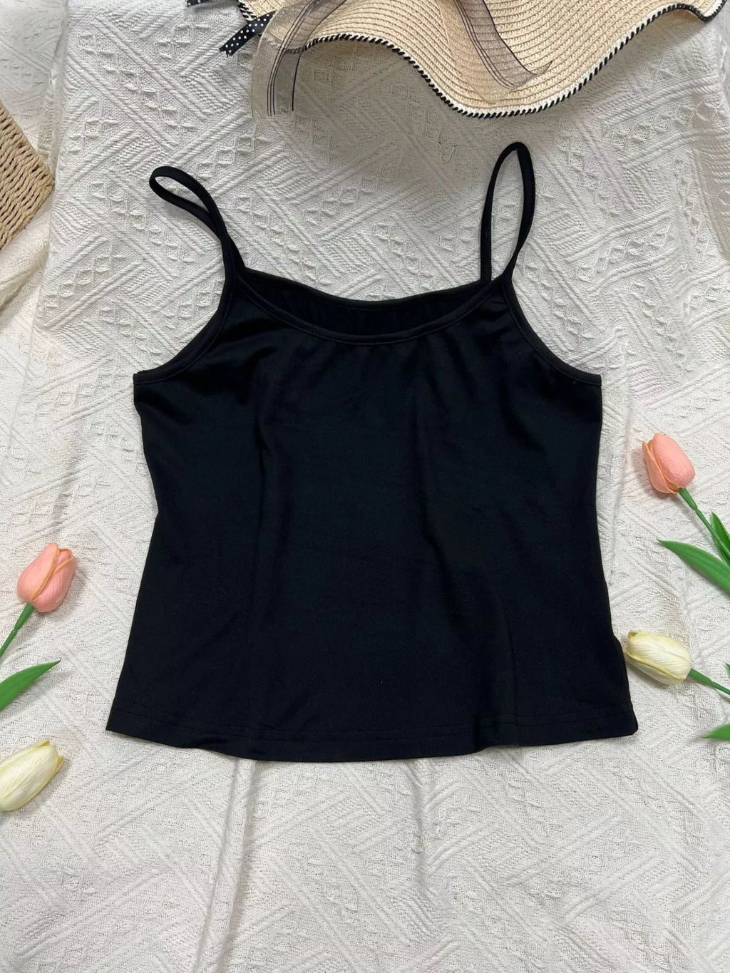 Solid Color Scoop Neck Cami (6)