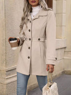 Button Up Long Sleeve Coat (2)
