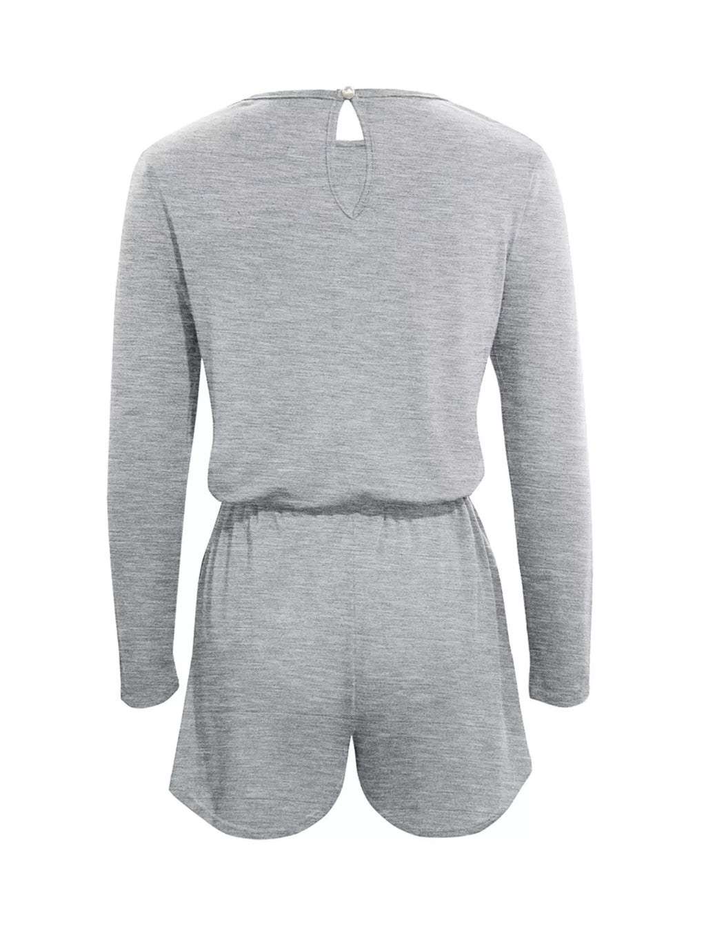 Long Sleeve Drawstring Romper (10)