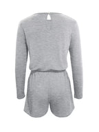 Long Sleeve Drawstring Romper (10)