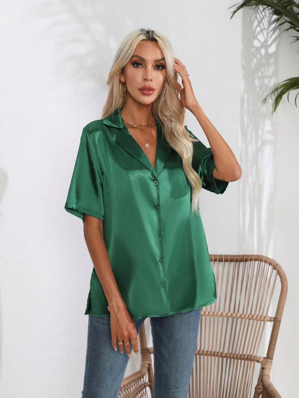 Button Down Short Sleeve Shirt (3)