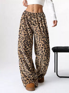 Leopard Wide Leg Plush Pants (24)
