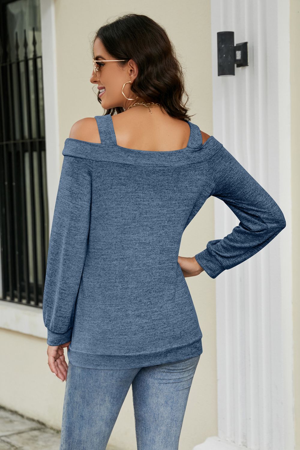 Cutout Cold-shoulder Top (6)