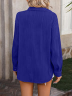 Button Up Dropped Shoulder Shirt (24)