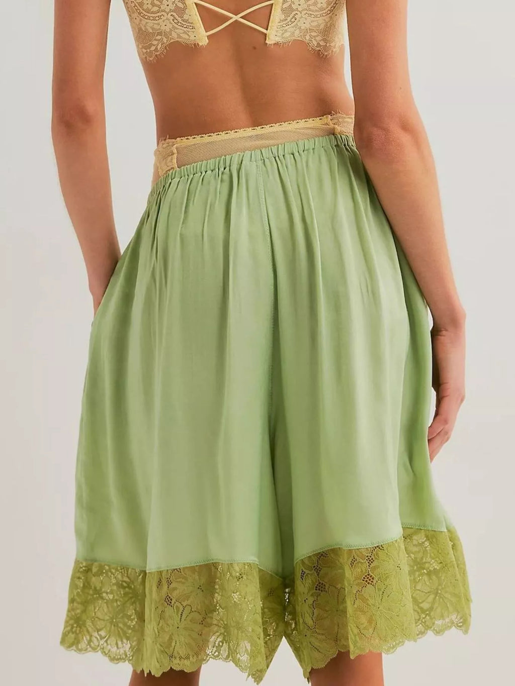 Lace Trimmed Shorts (7)