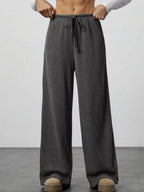 Relaxed Fit Wide Leg Pants (9)