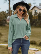 Johnny Collar Long Sleeve Top (3)