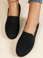 Mesh Round Toe Flat Slip-ons (5)