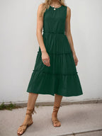Frill Tiered Midi Dress (4)