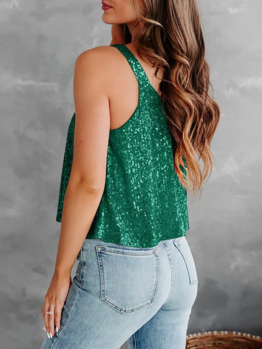 Sequin Scoop Neck Tank (16)