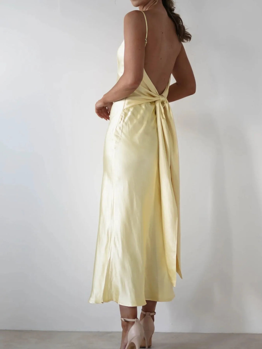 Satin Backless Cami Dress (14)