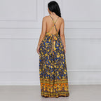V-neck Sling Floral Dress photo 2