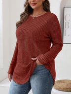 Round Neck Raglan Sleeve T-shirt (10)