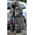 Faux Fur Coat Long Hooded Fur variant CJYM131274401AZ|CJYM131274402BY|CJYM131274403CX|CJYM131274404DW|CJYM131274405EV|CJYM131274406FU|CJYM131274407GT|CJYM131274408HS