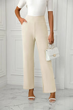 High Waist Straight Leg Pants (8)