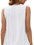 Eyelet Scoop Neck Tank (6)
