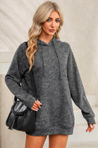 Long Sleeve Front Pocket Hoodie (3)