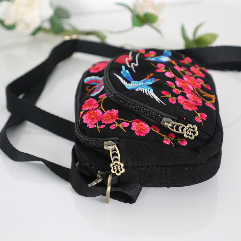 Commuter Embroidered Shoulder Bag photo 2