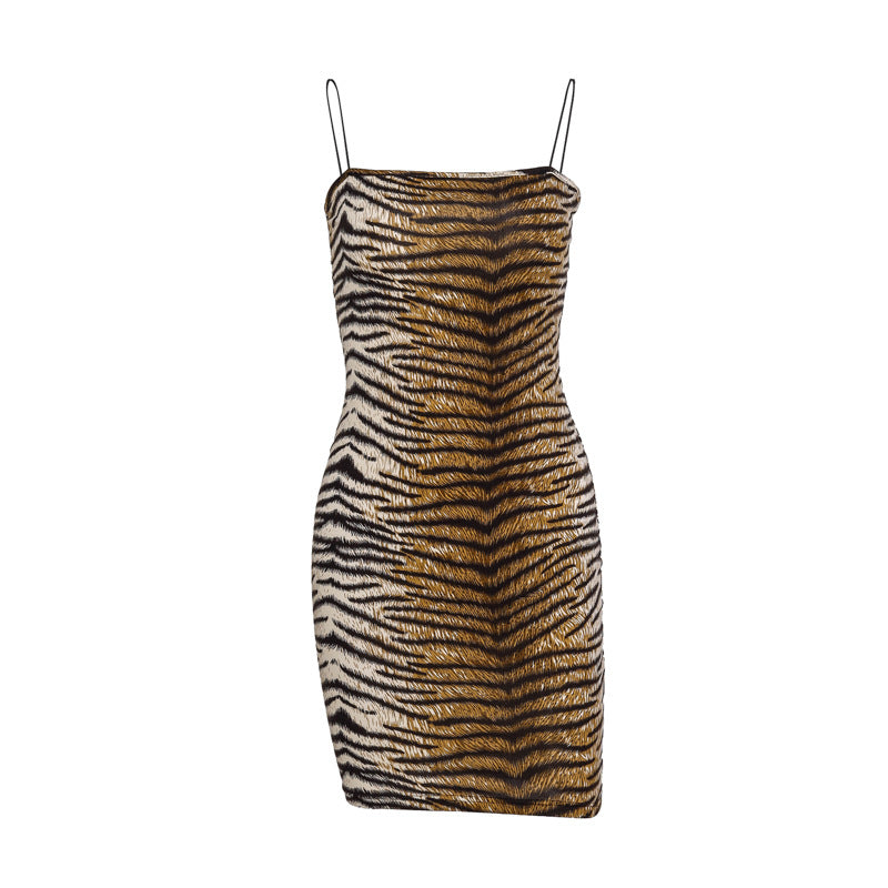 Leopard Print Slip Dress photo 5