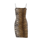 Leopard Print Slip Dress photo 5