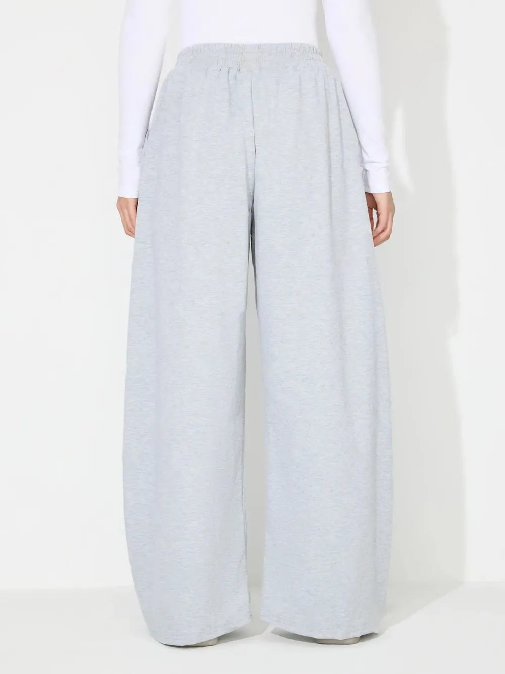 Elastic Waist Wide Leg Pants Pockets (7)