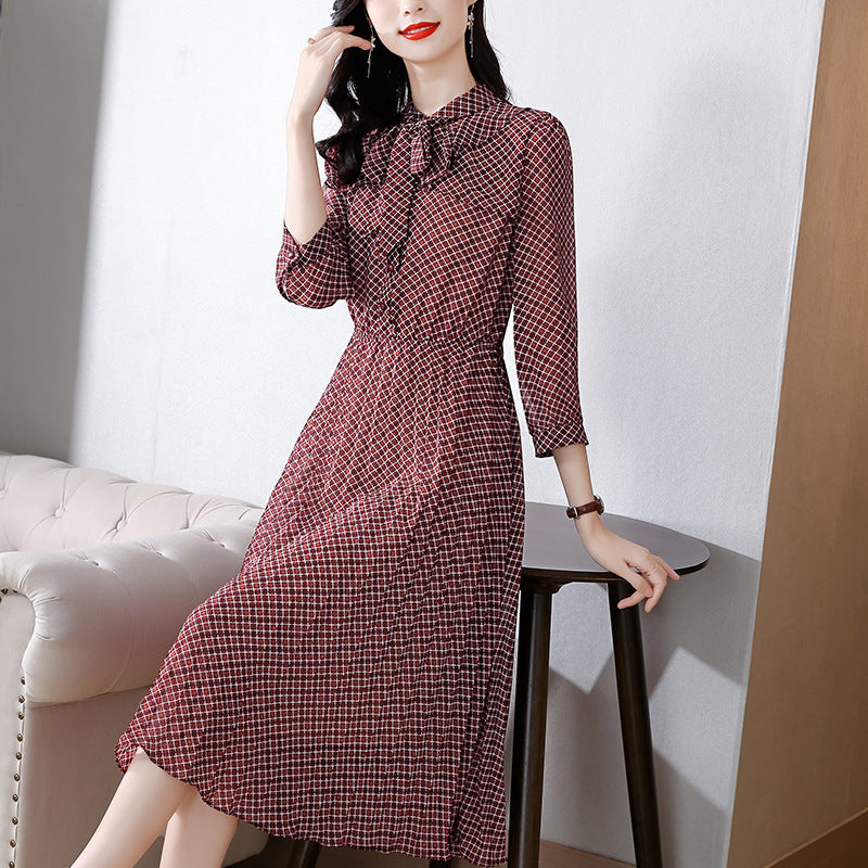 Polyester Chiffon Floral Dress photo 2