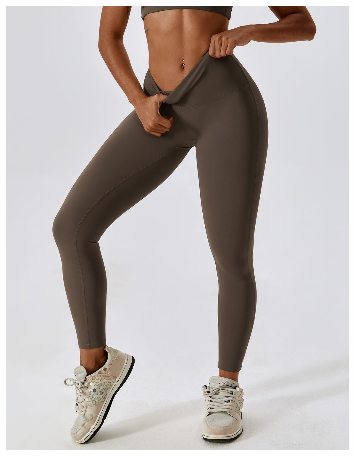 Quick-drying Nude Feel Hip Raise Yoga Pants Outdoor Leggings photo 3