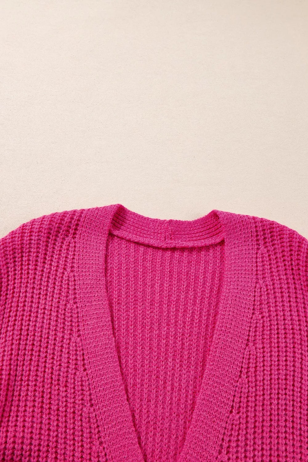 Chunky Knit Button-down Cardigan (9)
