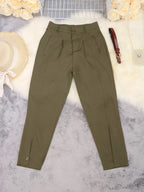 High-waisted Pleated Pants (7)